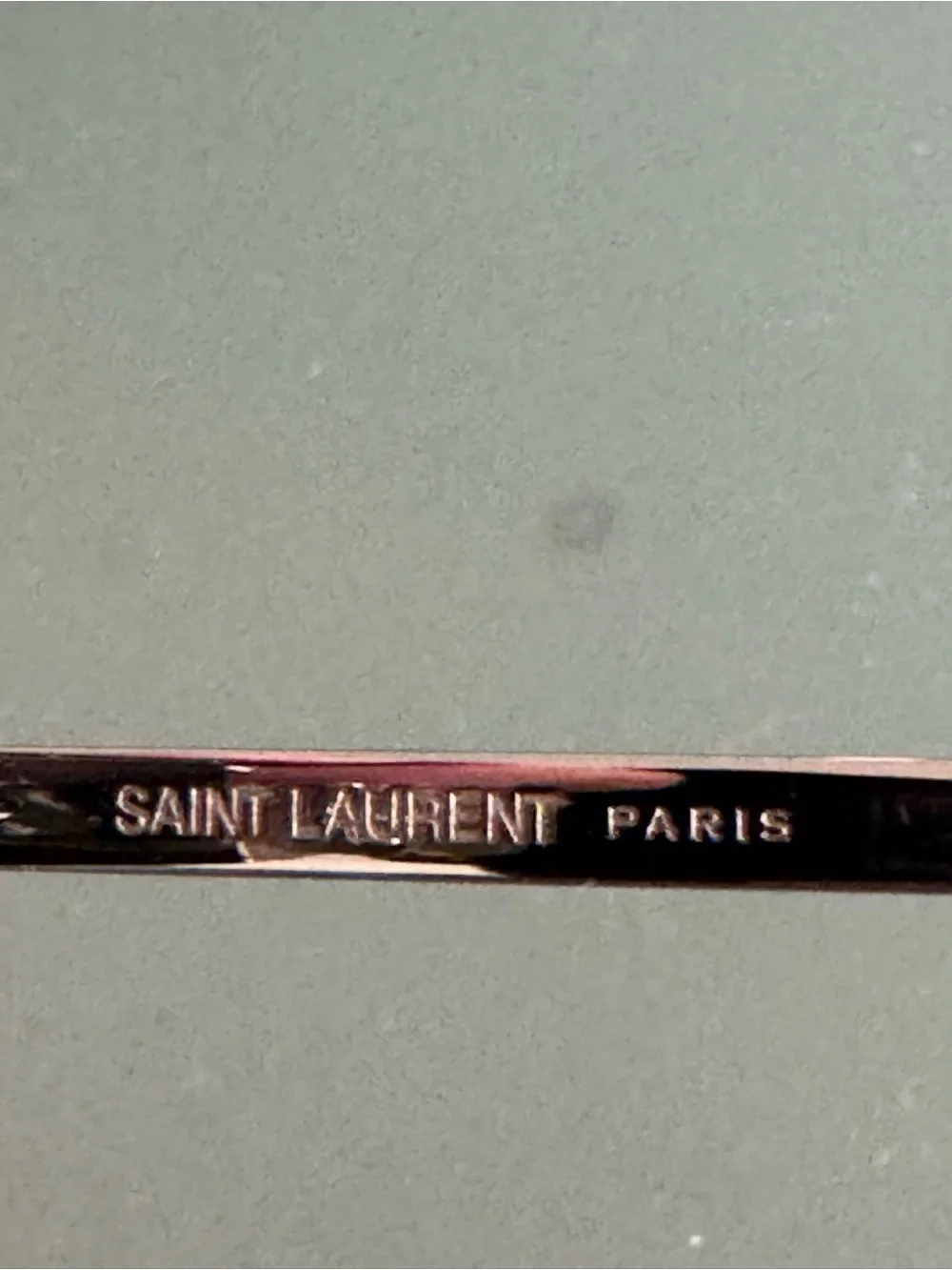Saint Laurent metal bar sunglasses